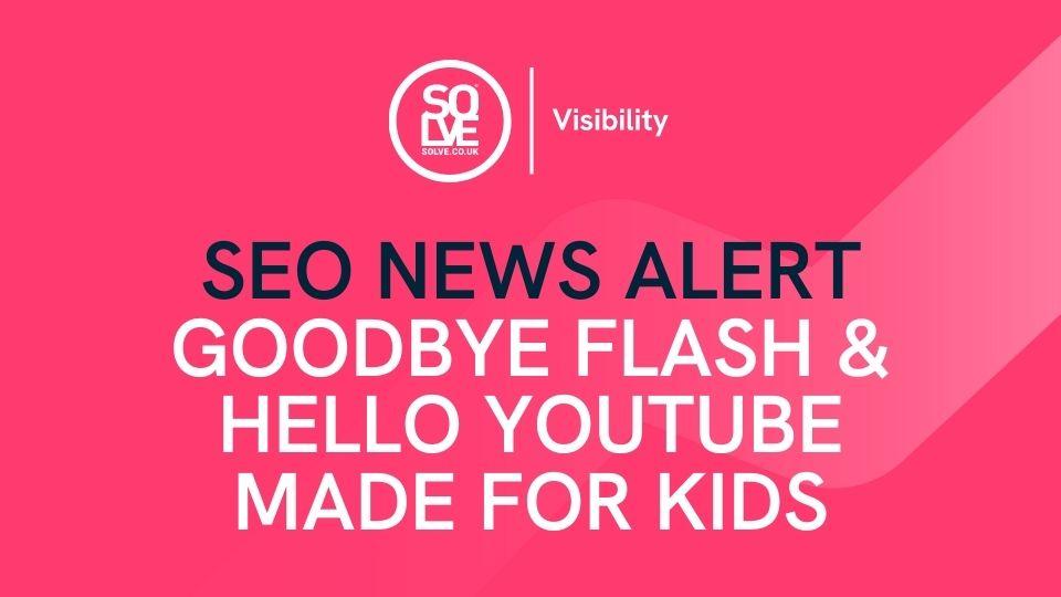 SEO News: Goodbye Flash