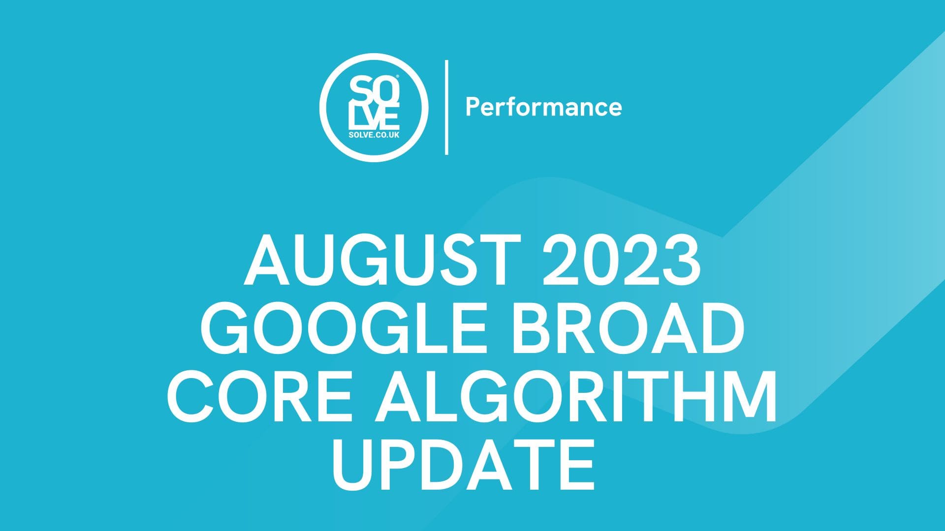 August 2023 google core algorithm update