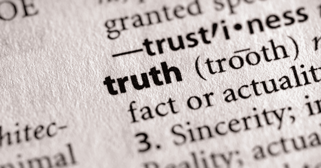 The Role of Ethics in Digital Marketing: Balancing Profit and Responsibility 2 The word "truth" in a dictionary