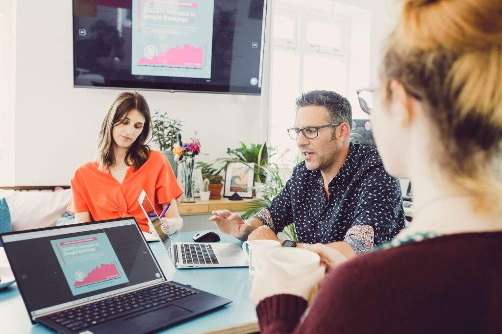 The Power SEO Can Bring to a Cross-Channel Marketing Strategy 3 Solve team presenting results