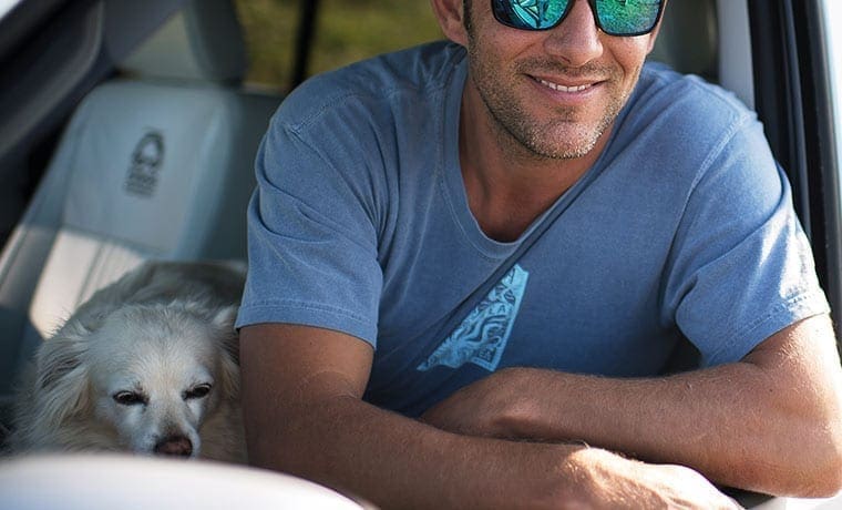 11 Image SEO Tips to Optimise your Images for Search Engines 6 dog, man and campervan