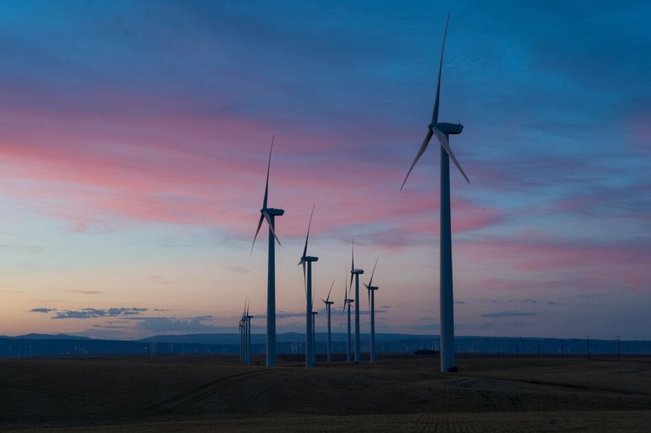 wind turbines